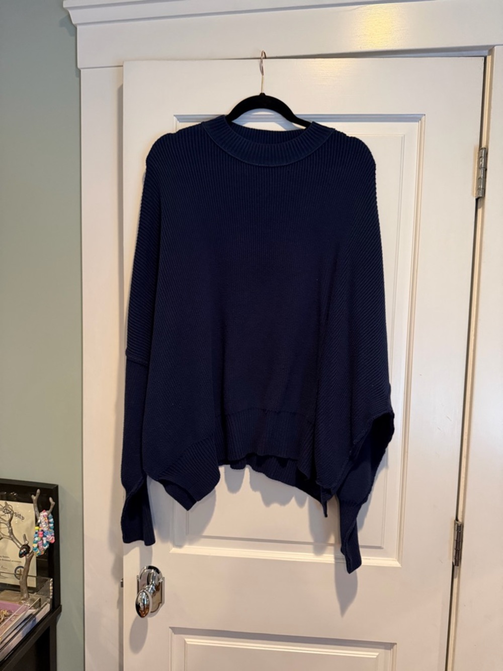 Free People Easy Street Tunic in Navy